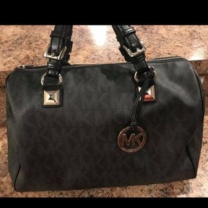 Leather Michael Kors purse